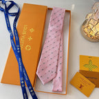 GRAVATAS LOUIS VUITTON  DE SEDA POÁS EM DEGRADÉ MONOGRAM