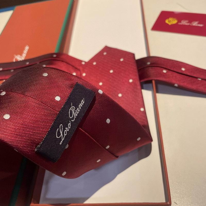 GRAVATA LORO PIANA DE SEDA POLKA DOT SILK TIE