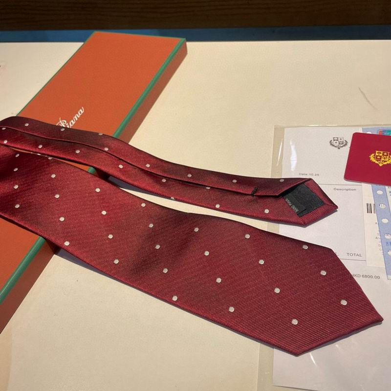 GRAVATA LORO PIANA DE SEDA POLKA DOT SILK TIE