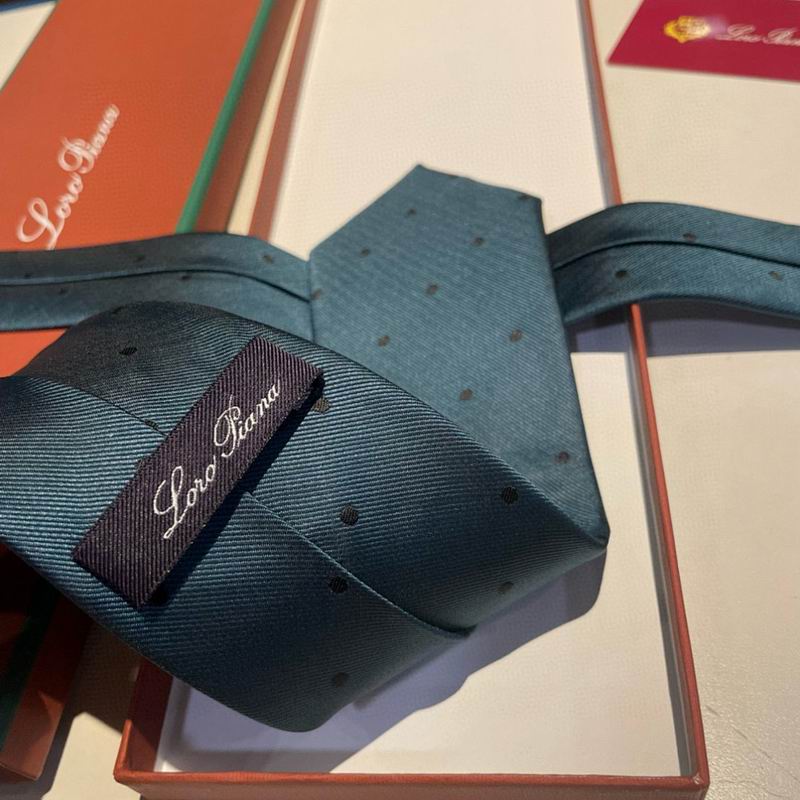 GRAVATA LORO PIANA DE SEDA POLKA DOT SILK TIE
