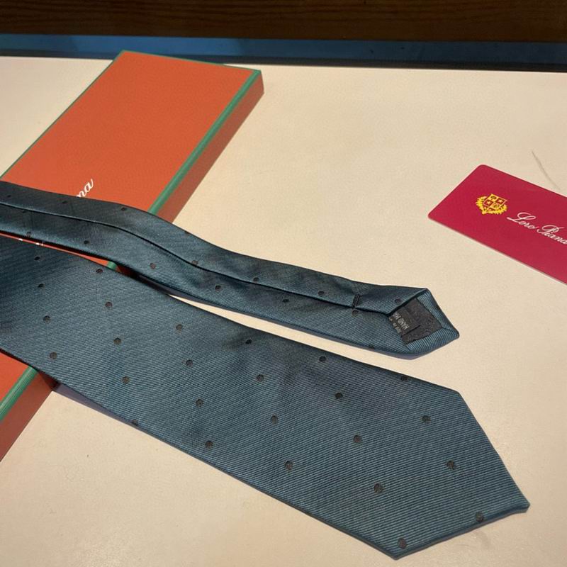 GRAVATA LORO PIANA DE SEDA POLKA DOT SILK TIE