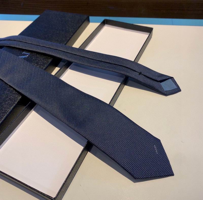 GRAVATA PRADA DE SEDA AVETINADA SILK SATIN TIE