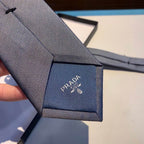 GRAVATA PRADA DE SEDA AVETINADA SILK SATIN TIE