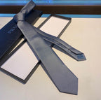 GRAVATA PRADA DE SEDA AVETINADA SILK SATIN TIE
