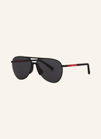 PRADA - Óculos De Sol Linear Rosa Preto