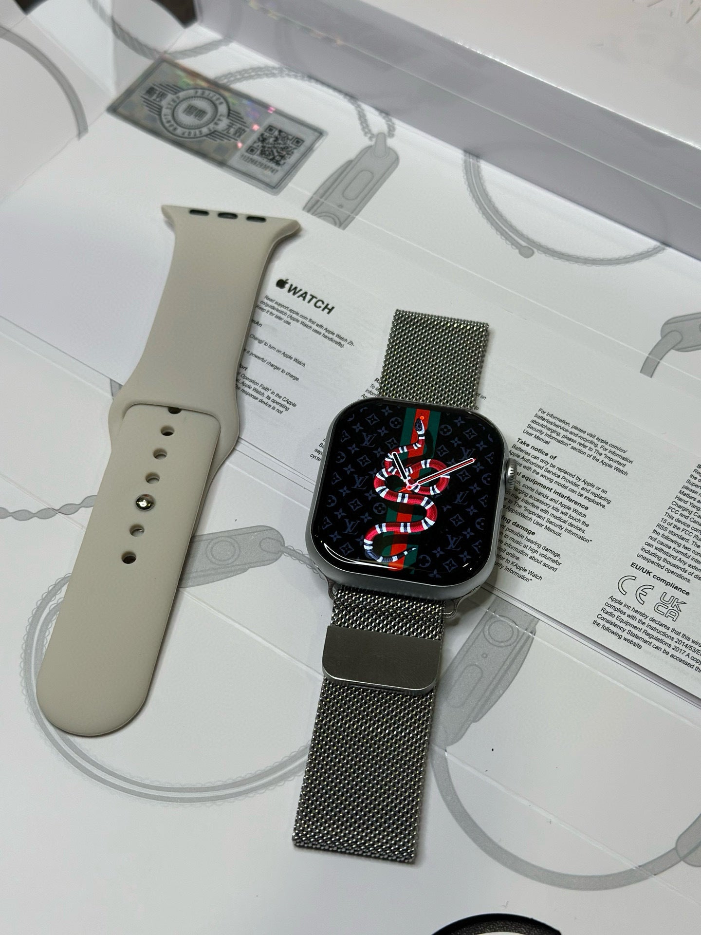Apple Watch S10 Prata Fosco 46mm