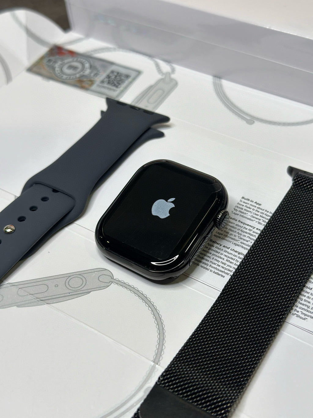 Apple Watch S10 Relógio Preto Brilhante 46mm
