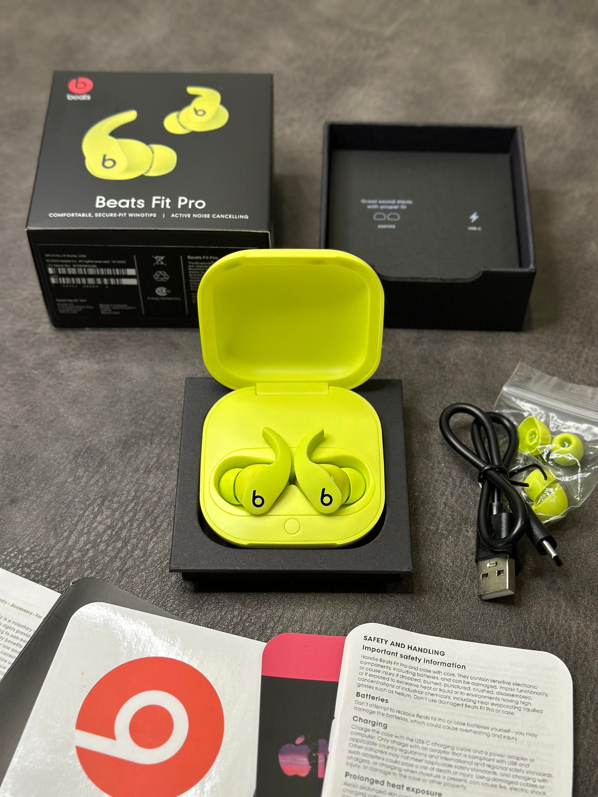 Beats Fit Pro Magic Sound com pop-up
