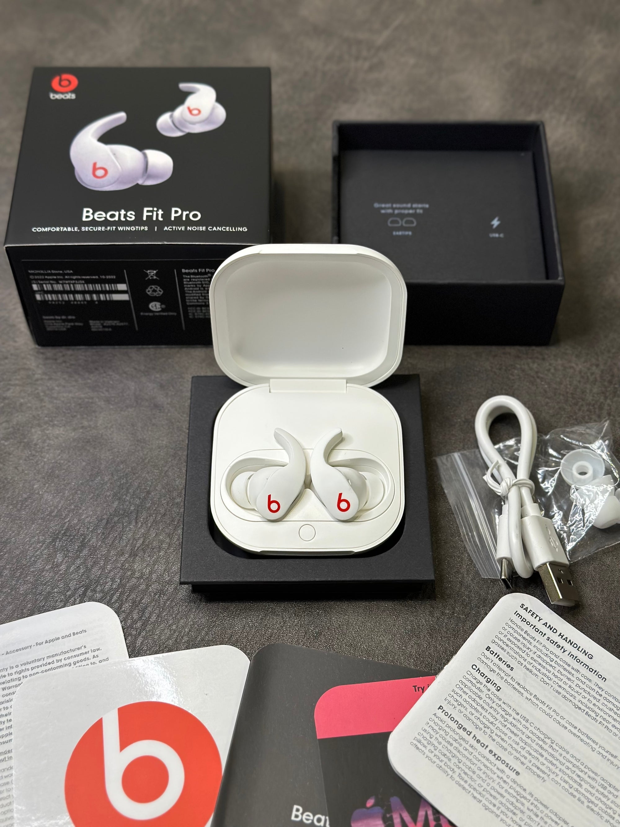 Beats Fit Pro Magic Sound com pop-up