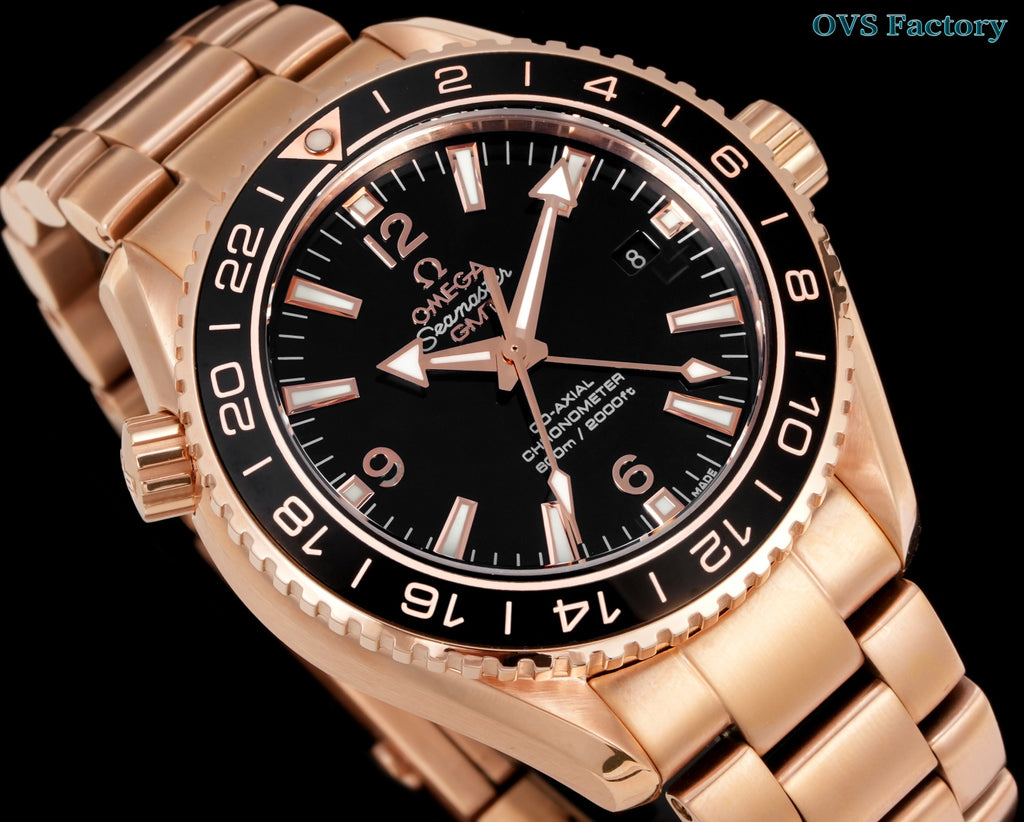 Relógio - Omega Seamaster 600m GMT À Prova D'água 45,5mm