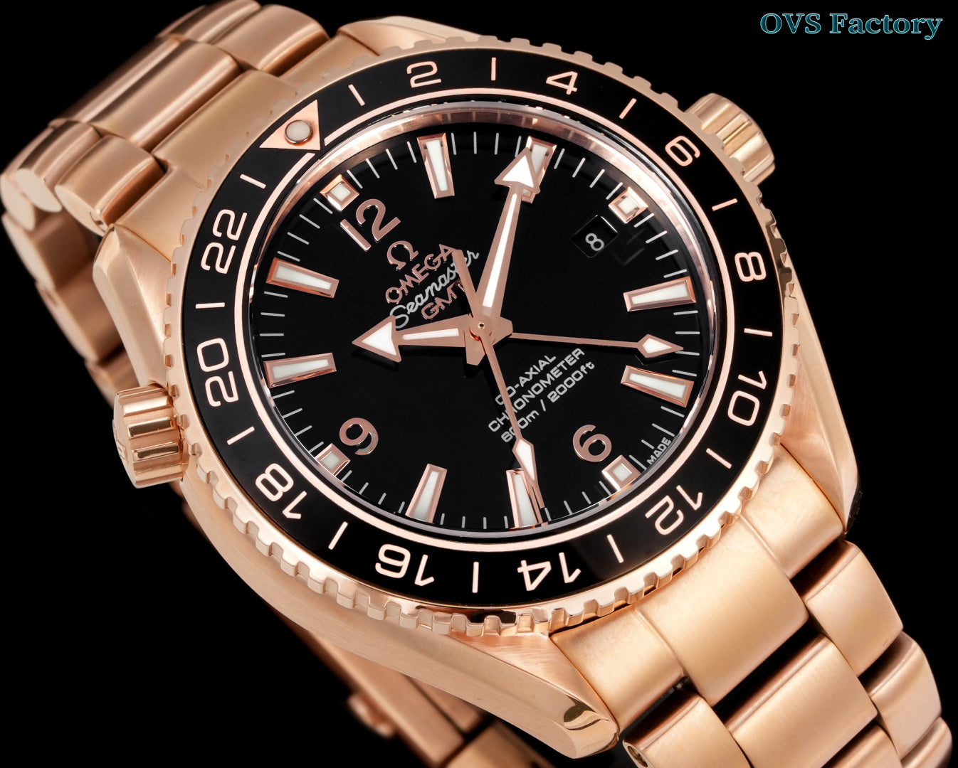 Relógio - Omega Seamaster 600m GMT À Prova D'água 45,5mm