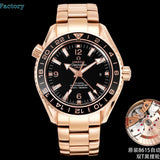 Relógio - Omega Seamaster 600m GMT À Prova D'água 45,5mm