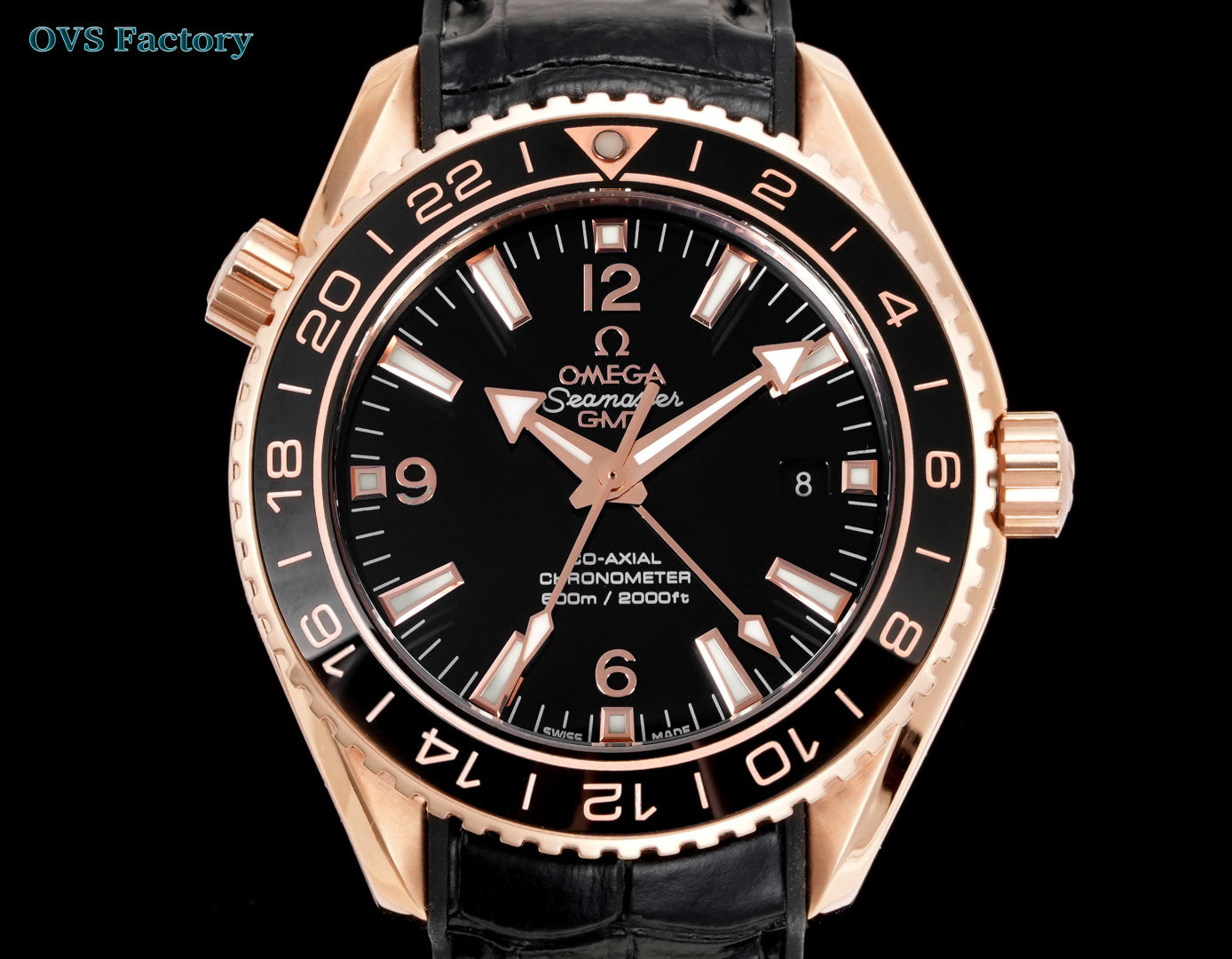 Relógio - Omega Seamaster 600m GMT À Prova D'água 45,5mm
