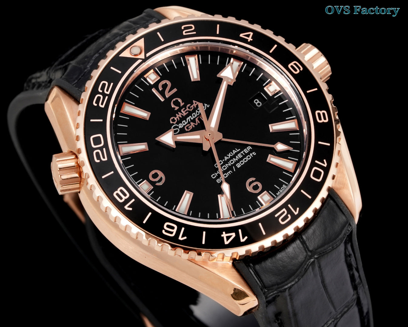 Relógio - Omega Seamaster 600m GMT À Prova D'água 45,5mm