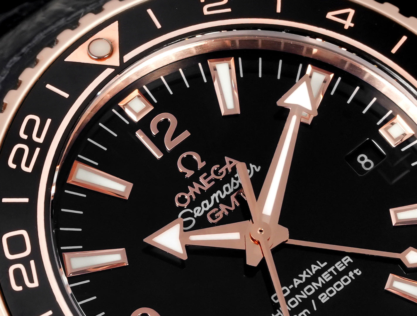 Relógio - Omega Seamaster 600m GMT À Prova D'água 45,5mm