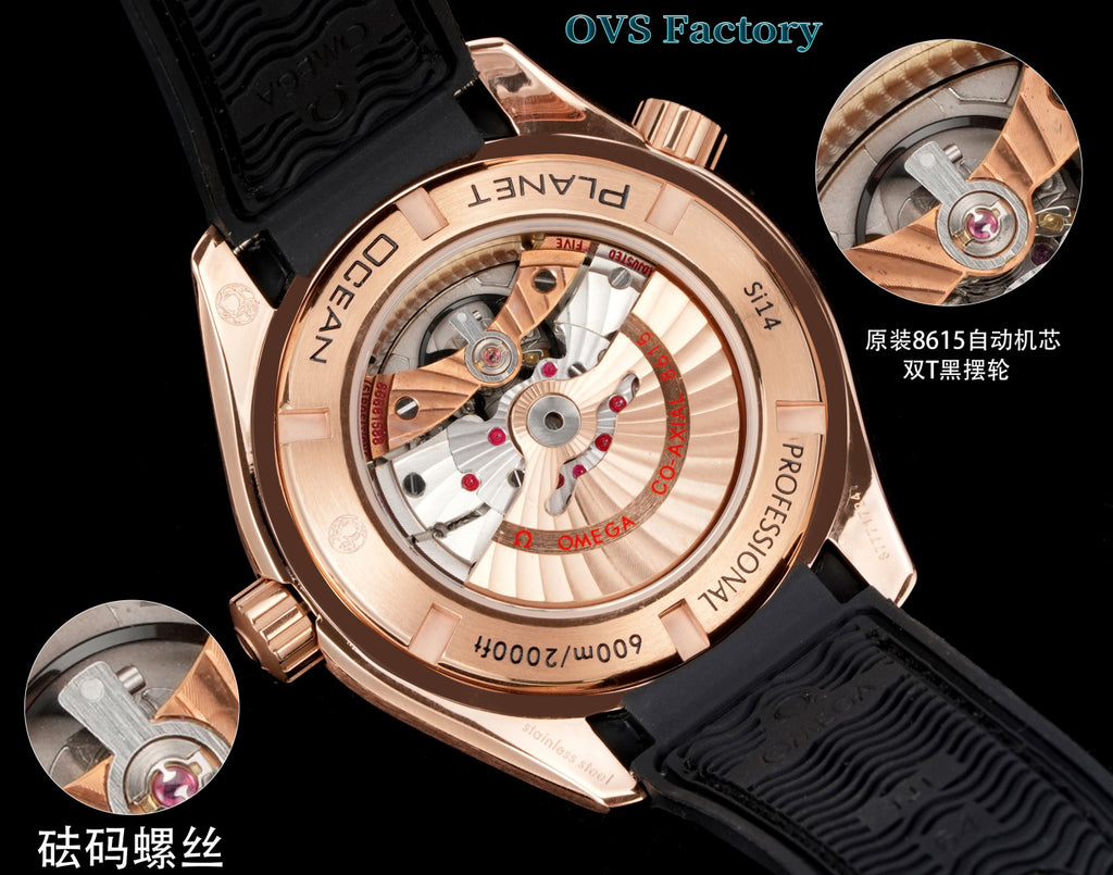 Relógio - Omega Seamaster 600m GMT À Prova D'água 45,5mm