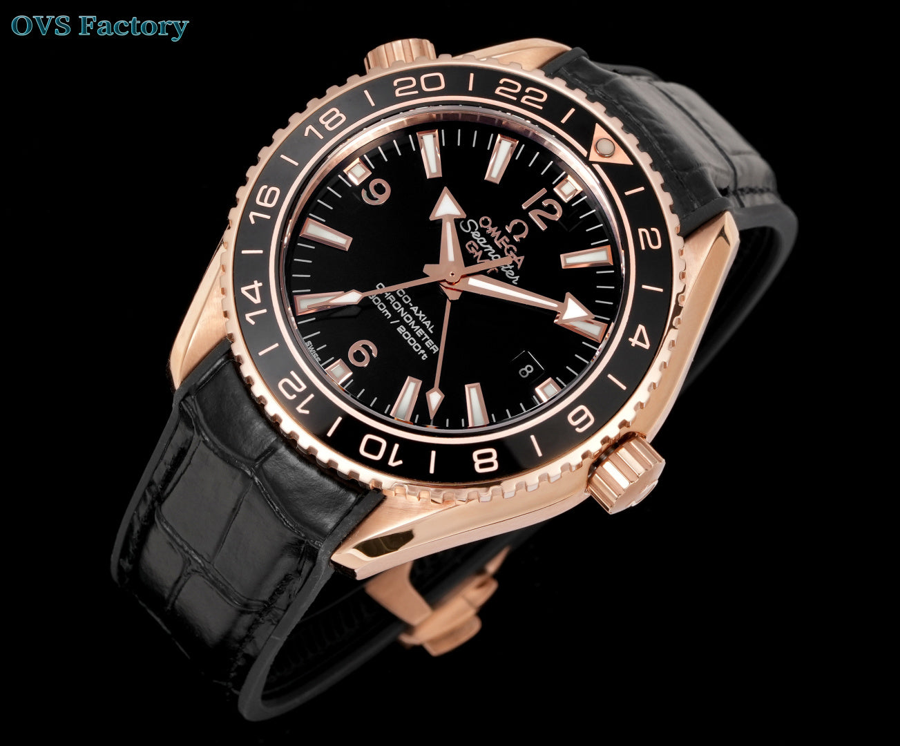 Relógio - Omega Seamaster 600m GMT À Prova D'água 45,5mm