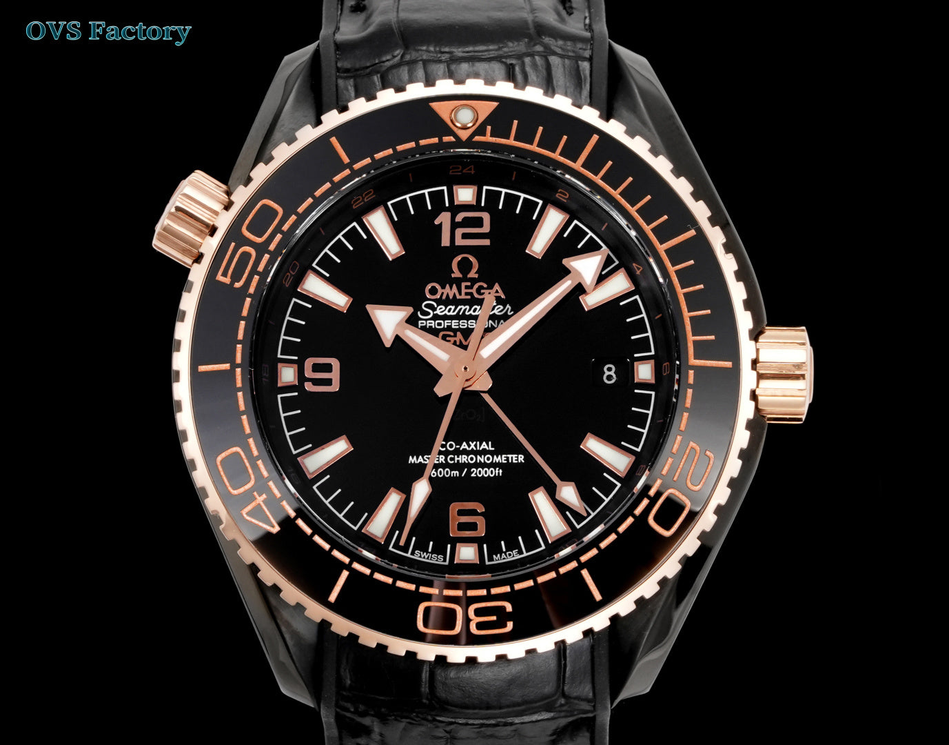Relógio - Omega Seamaster 600m GMT À Prova D'água 45,5mm