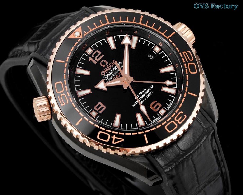 Relógio - Omega Seamaster 600m GMT À Prova D'água 45,5mm