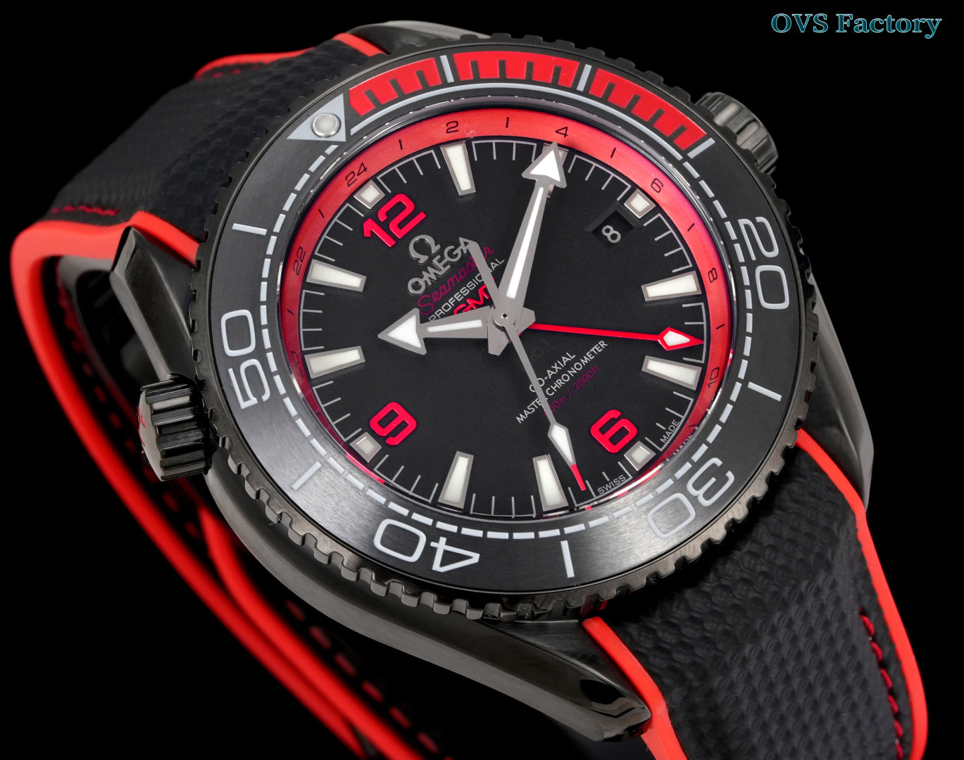 Relógio - Omega Seamaster 600m GMT À Prova D'água 45,5mm