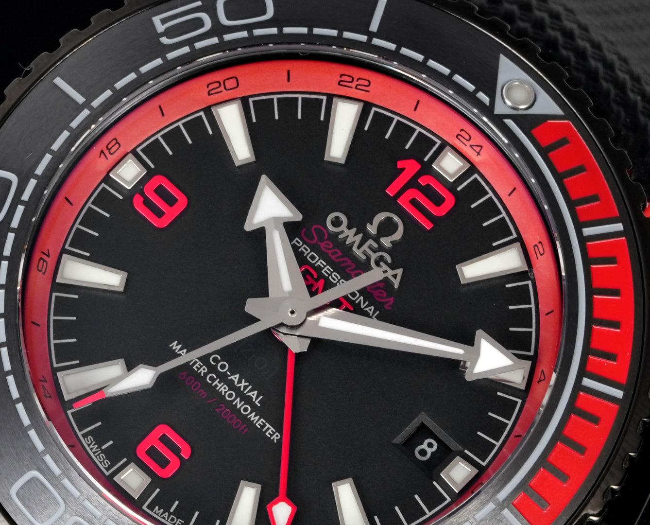 Relógio - Omega Seamaster 600m GMT À Prova D'água 45,5mm