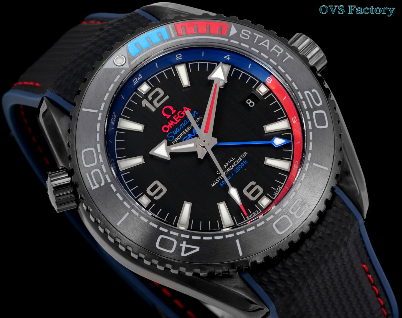 Relógio - Omega Seamaster 600m GMT À Prova D'água 45,5mm