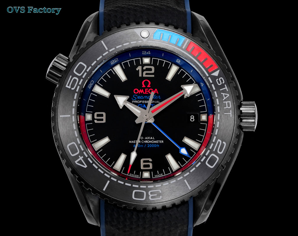 Relógio - Omega Seamaster 600m GMT À Prova D'água 45,5mm