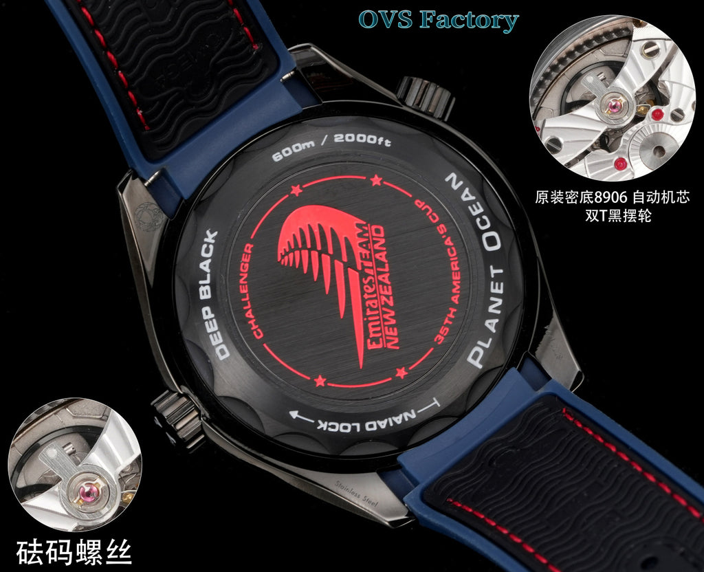 Relógio - Omega Seamaster 600m GMT À Prova D'água 45,5mm