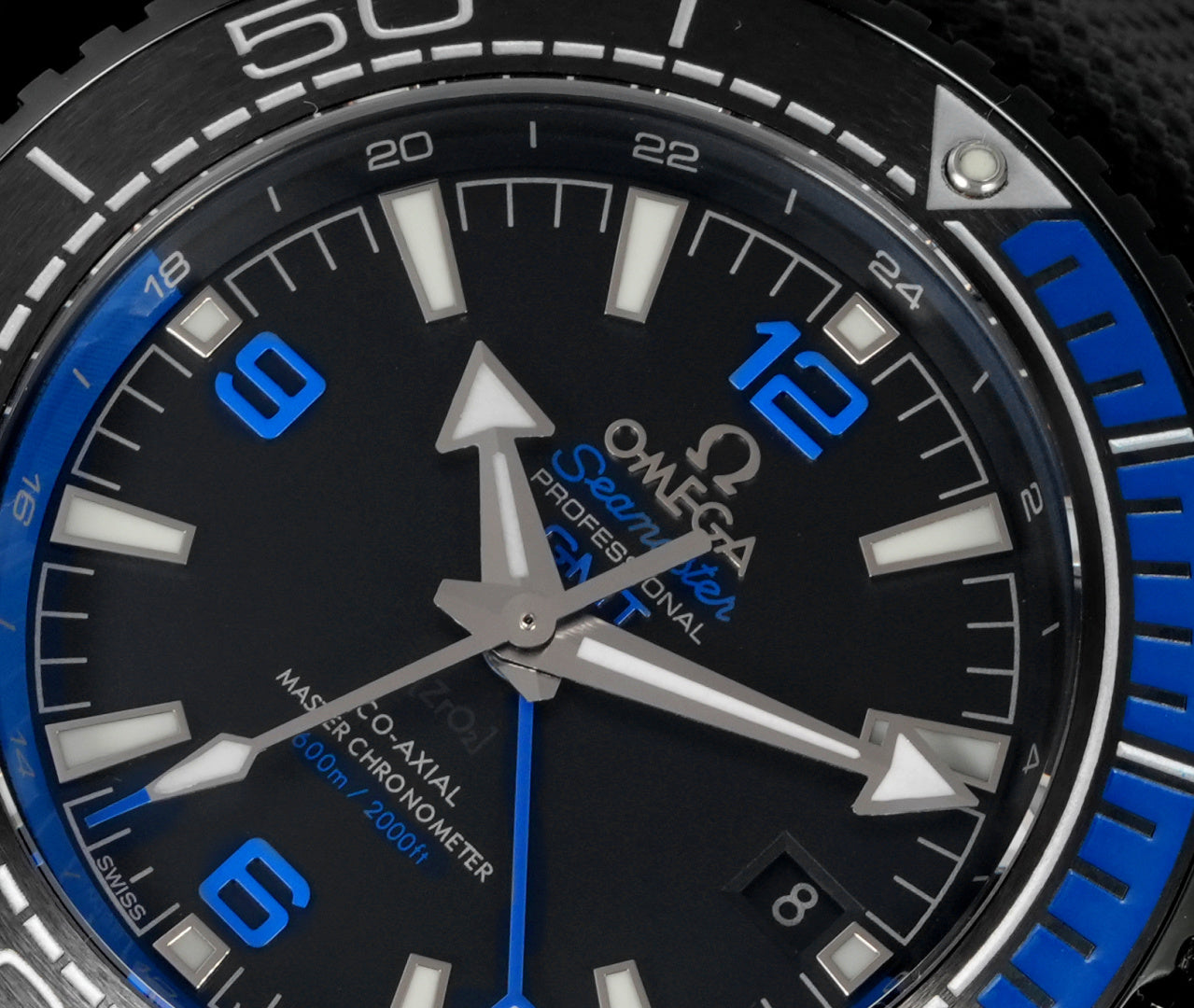 Relógio - Omega Seamaster 600m GMT À Prova D'água 45,5mm