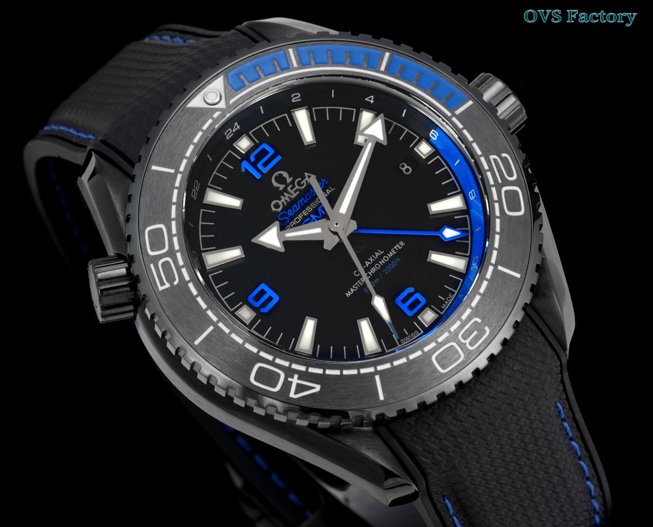 Relógio - Omega Seamaster 600m GMT À Prova D'água 45,5mm