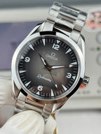 Relógio - Omega Railmaster Caixa De Aço Inoxidável De 38mm