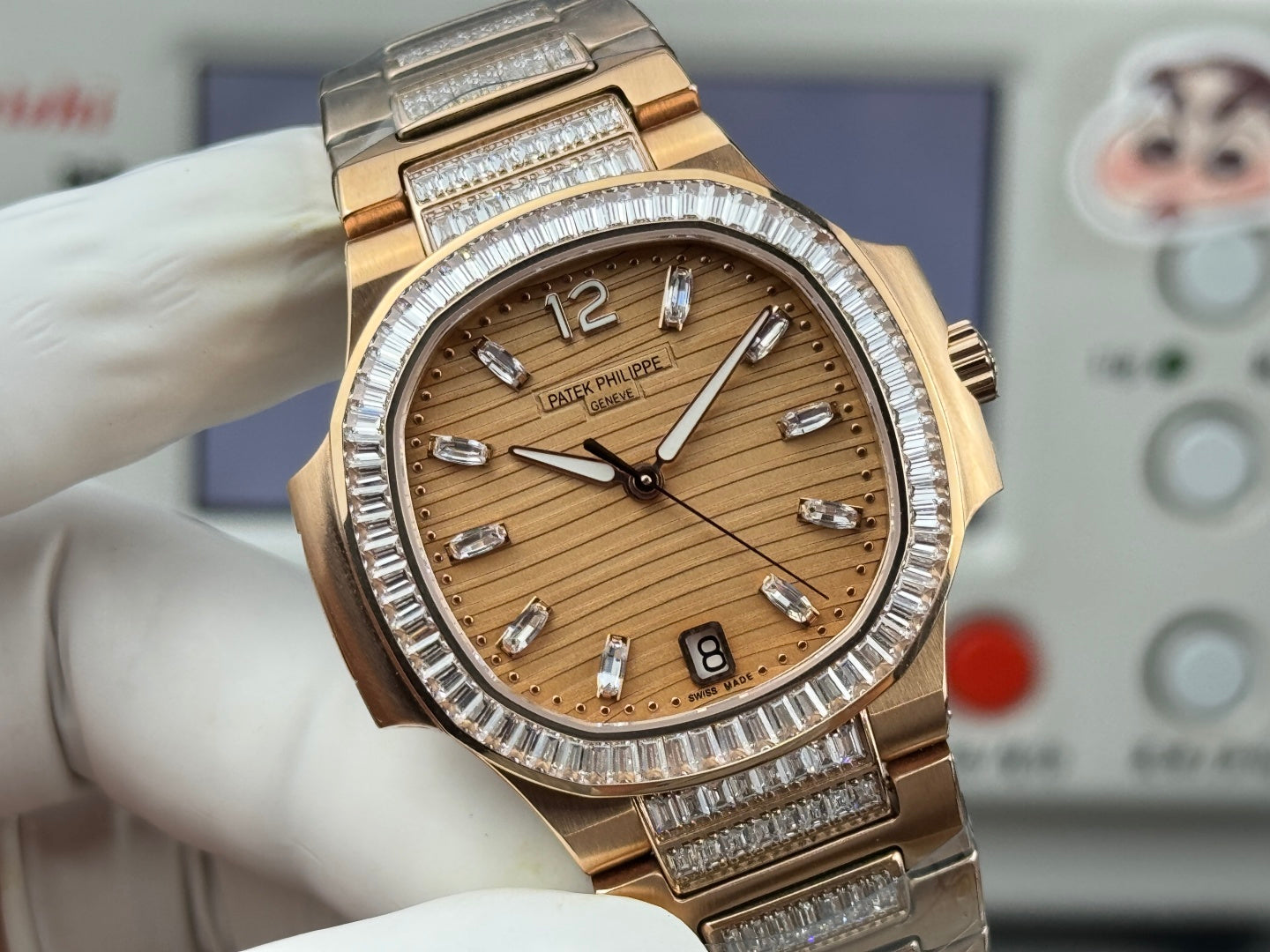 Relógio Feminino Patek Philippe 7014 Nautilus