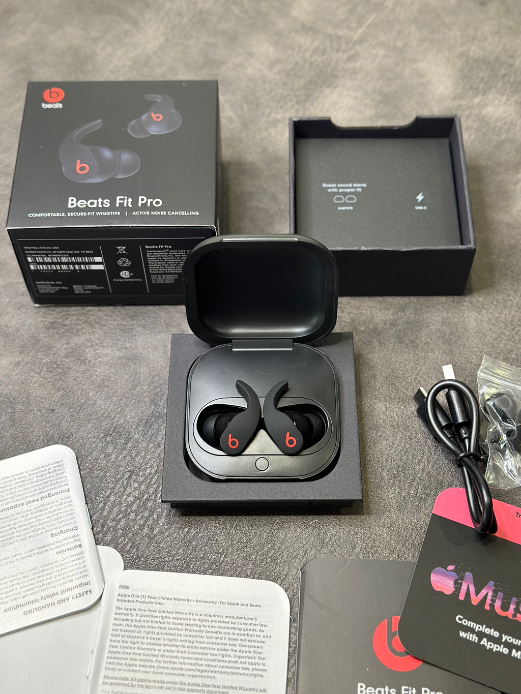 Beats Fit Pro Magic Sound com pop-up