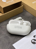 Clipe Auricular de Condução Óssea Ambie Branco