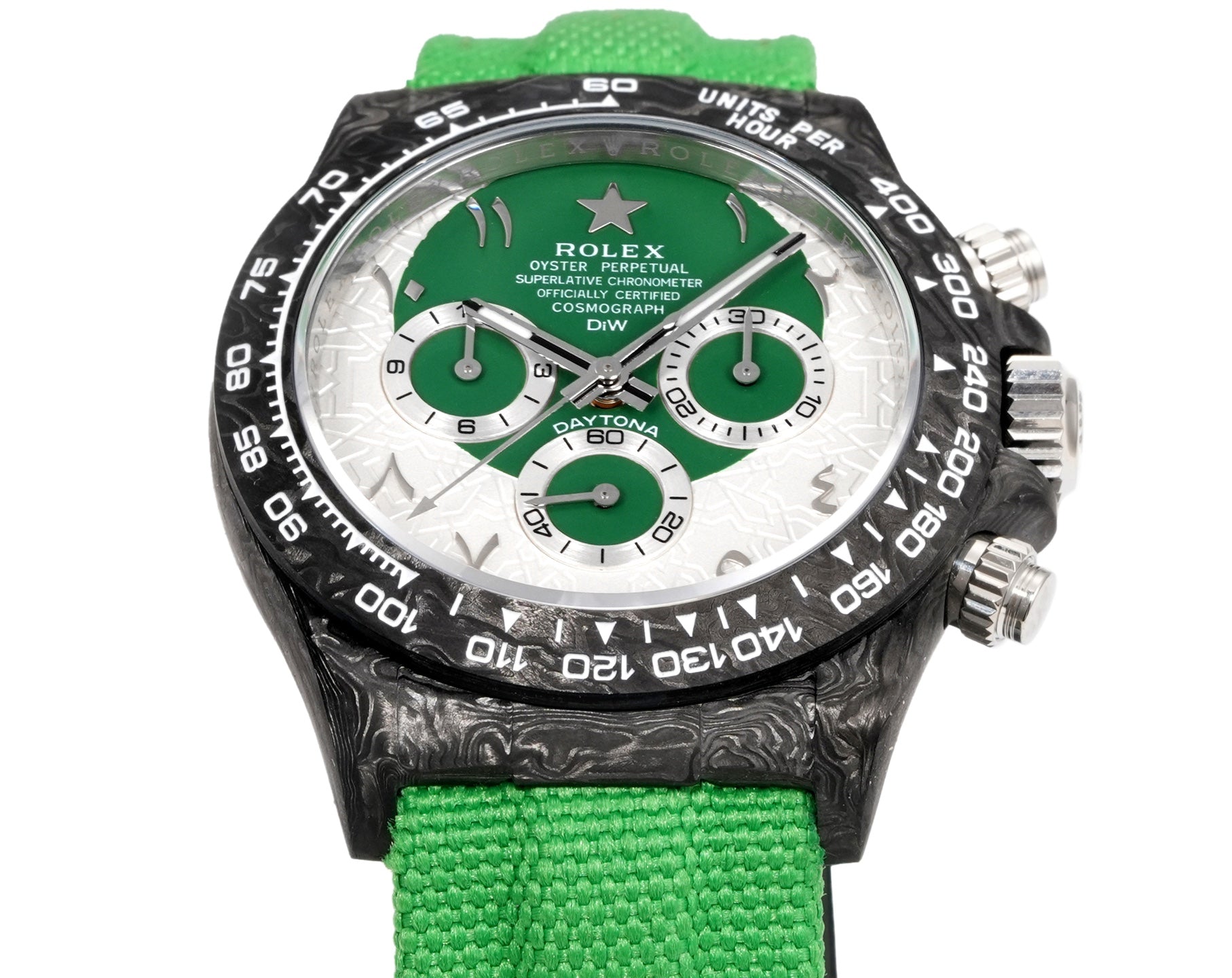 Relógio - Rolex Cosmograph Daytona Caixa De Fibra de Carbono 40mm X 12,4mm.