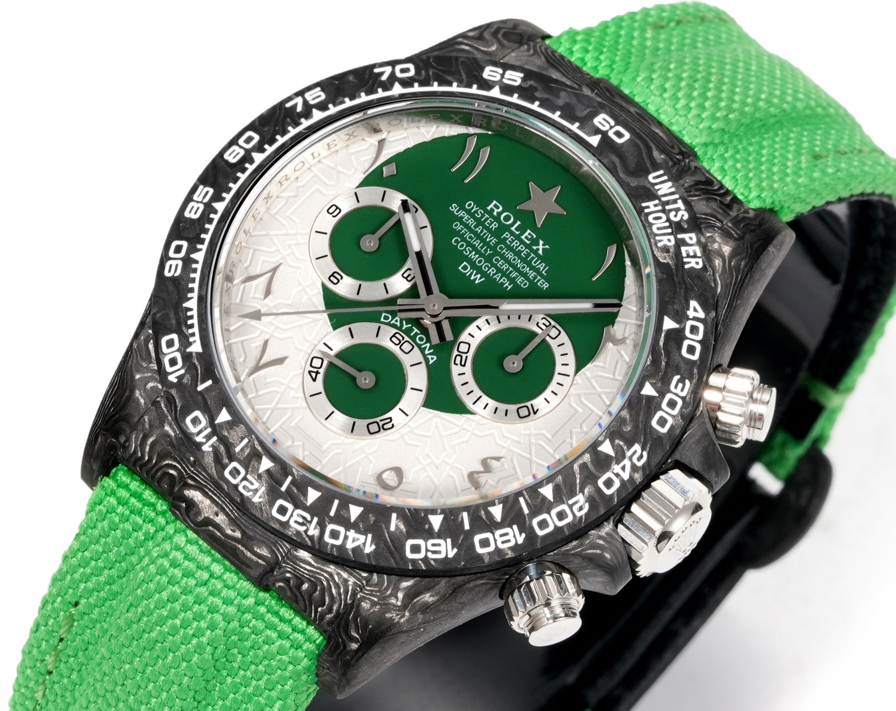 Relógio - Rolex Cosmograph Daytona Caixa De Fibra de Carbono 40mm X 12,4mm.