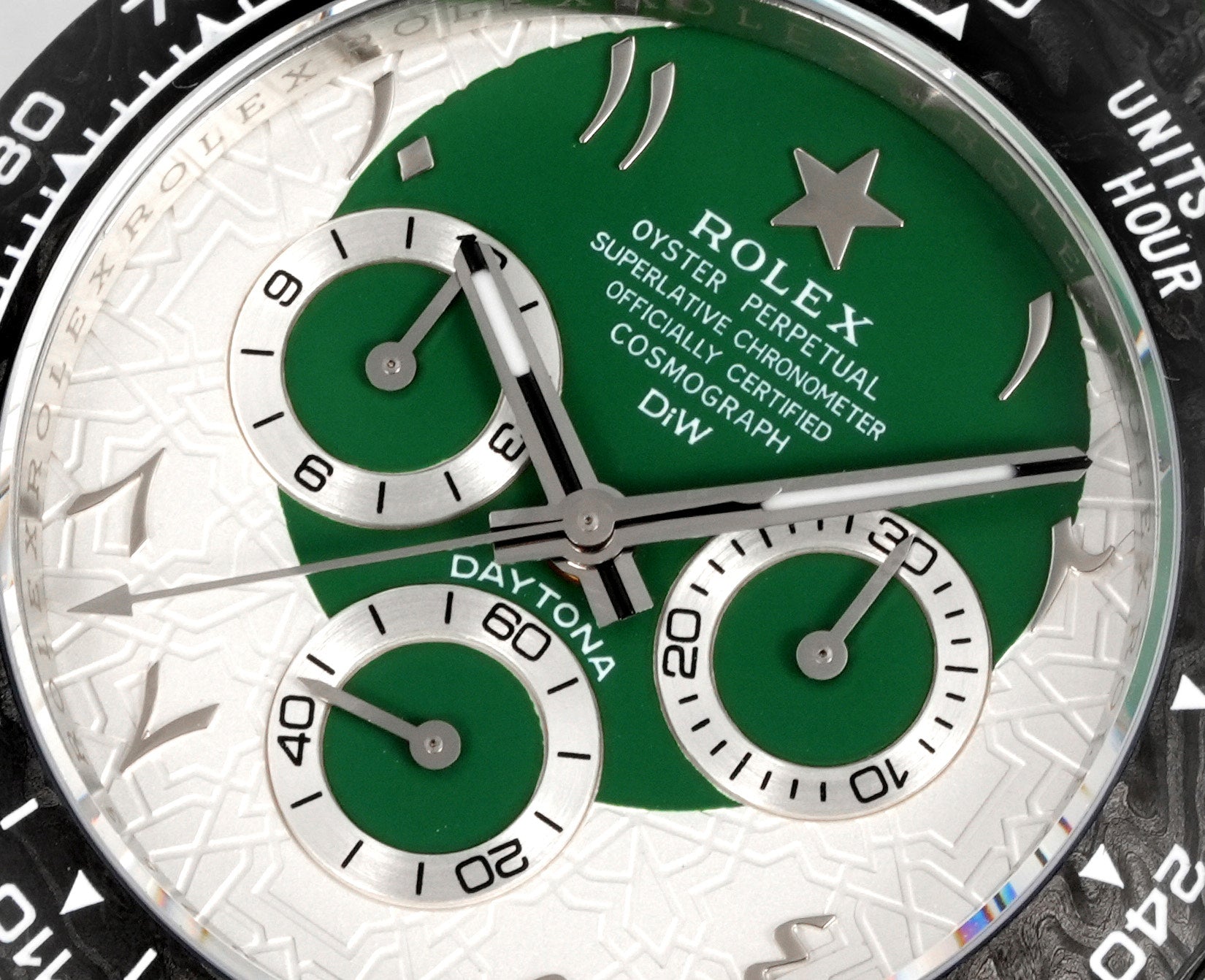 Relógio - Rolex Cosmograph Daytona Caixa De Fibra de Carbono 40mm X 12,4mm.