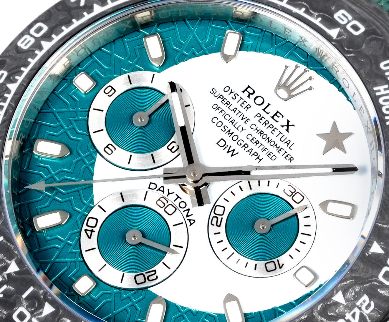 Relógio - Rolex Cosmograph Daytona Caixa De Fibra de Carbono 40mm X 12,4mm.