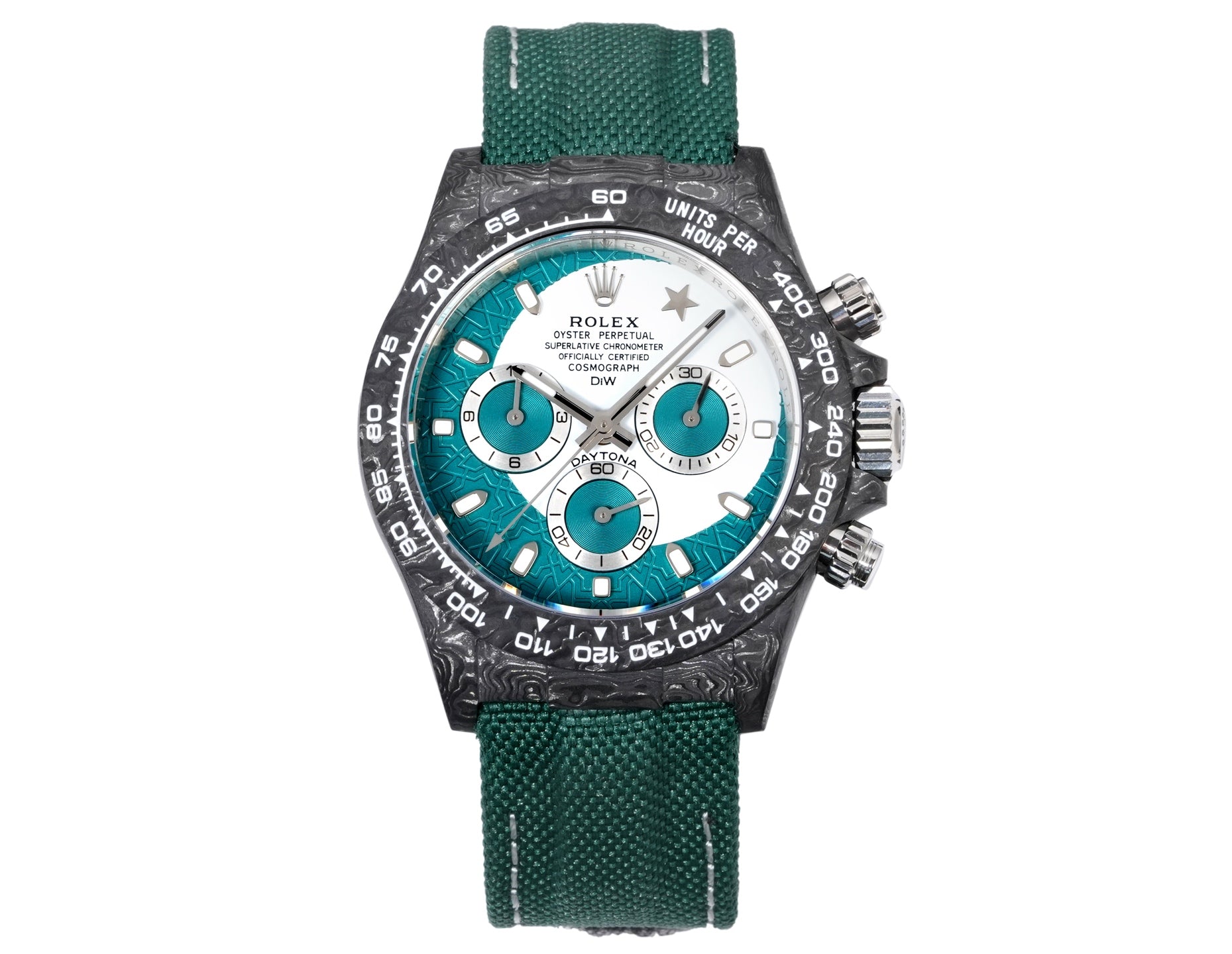 Relógio - Rolex Cosmograph Daytona Caixa De Fibra de Carbono 40mm X 12,4mm.